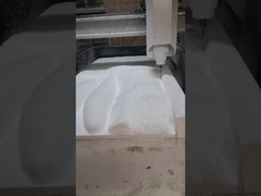 La scultura di corallo della pittura di ENV (expandablepolystyrene) può essere decorata in depositi per la decorazione di nozze