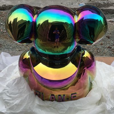 Electroplated Large Metal Wall Sculptures Living Room Cool Animal Sculptures Decorations