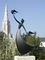 OEM Metal Art Sculptures Brass Abstract Figure Sculpture Garden Park Square Decoration