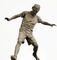 Custom FRP Casting Football World Cup Sculpture To Create A Separate Player Moment Sculpture