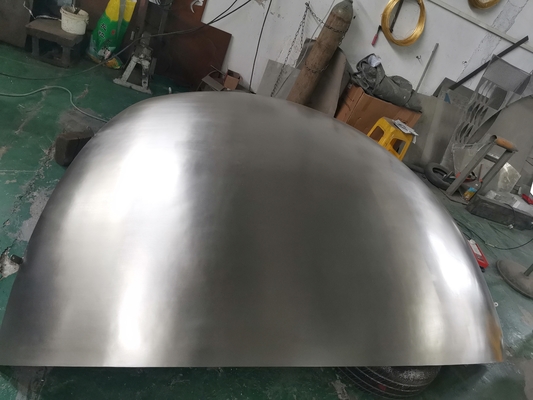 Balone di scultura in acciaio inossidabile grande personalizzato Decorazione murale in stile