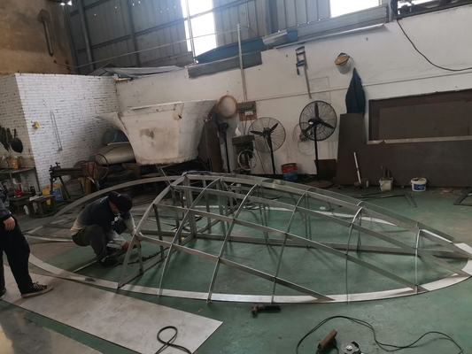 ODM Sculpture in acciaio inossidabile Decorazione della parete